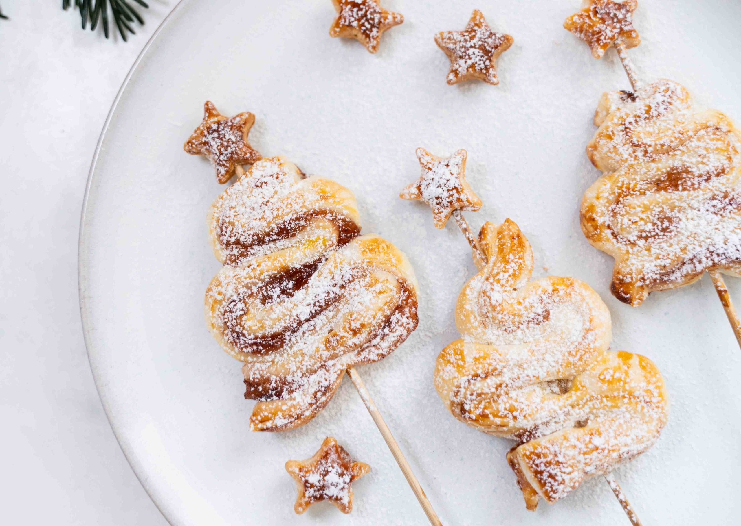 Lebkuchen Spice BlÀtterteig TannenbÀume|Lebkuchen Spice BlÀtterteig TannenbÀume|Lebkuchen Spice BlÀtterteig TannenbÀume