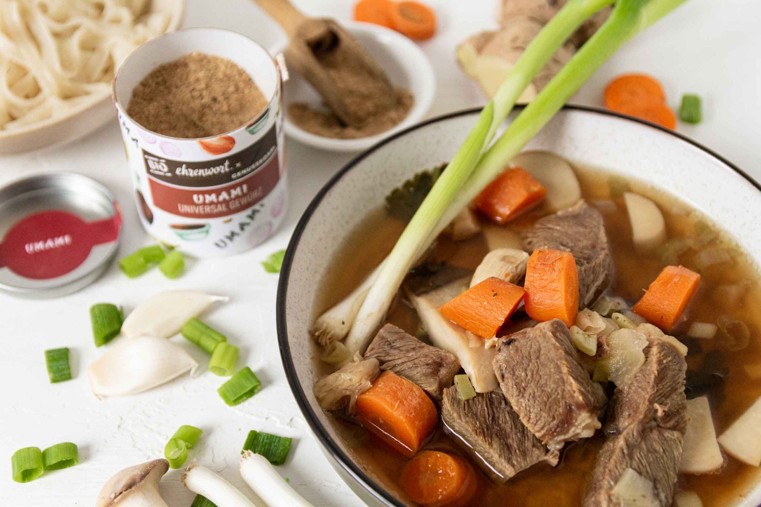 Umami Eintopf mit BIO Umami GewĂĽrz aus Ă–sterreich von ehrenwort. Genussmomente