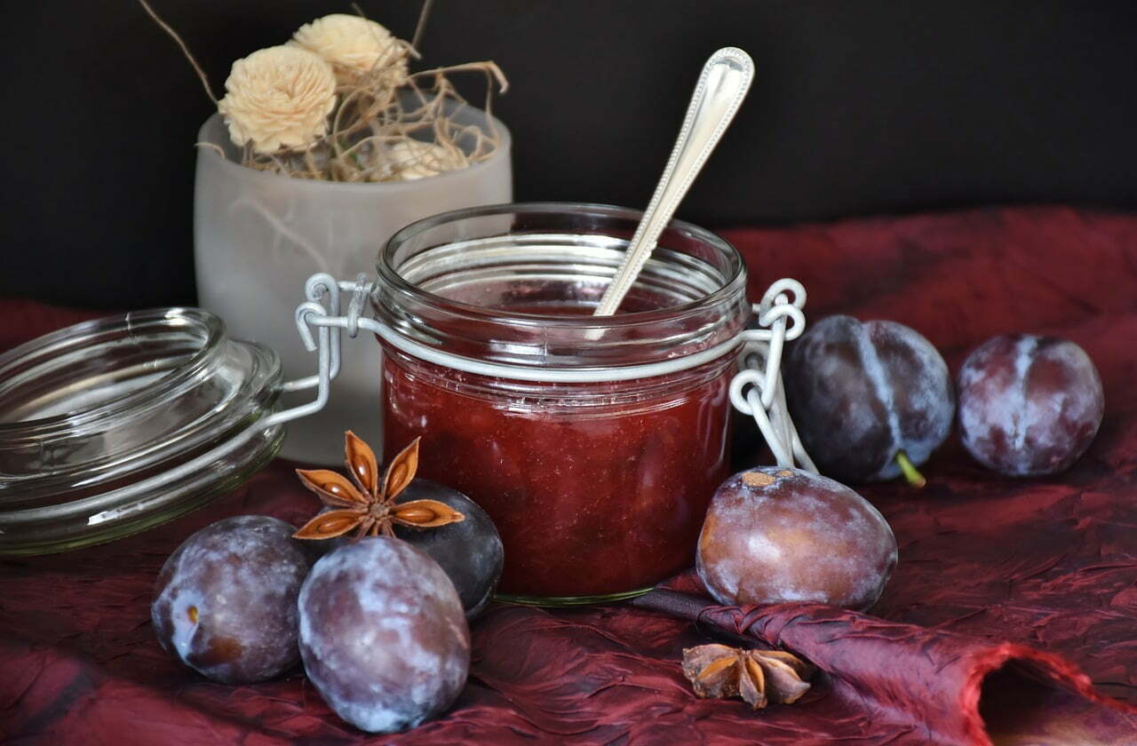 Marmelade mit GewĂĽrzen